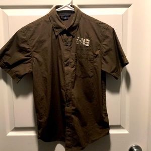Gap kids boys short sleeve button up.  Size M (8)